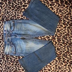 MISS ME jeans 2000s bling on back pockets